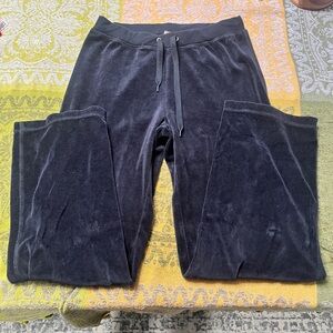 Jane Ashley Black Velour Pants
